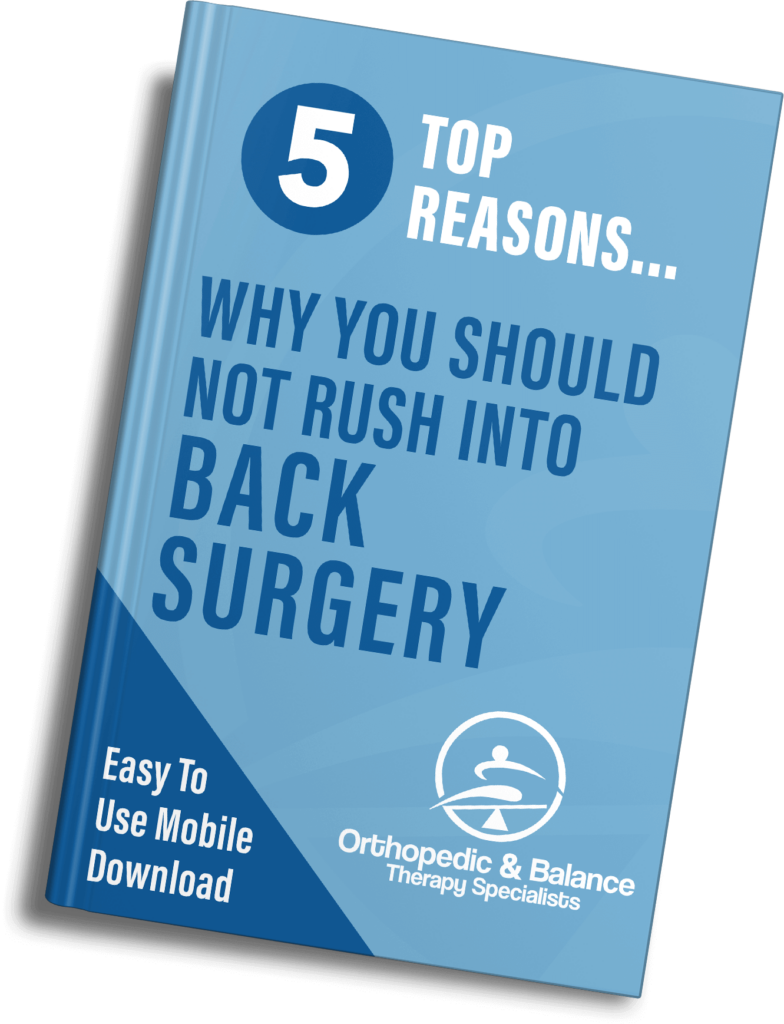 5 Reasons Why You Shouldn’t Rush Into Back Surgery